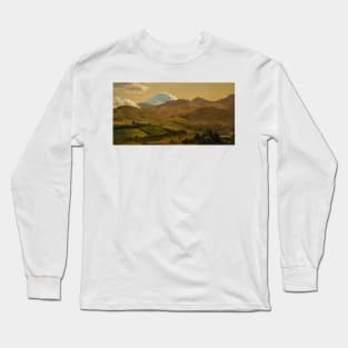 Mount Chimborazo, Ecuador by Frederic Edwin Church Long Sleeve T-Shirt